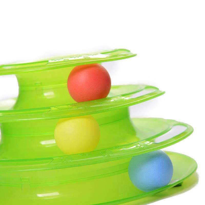Interactive 3 Tier Cat Tower Toy