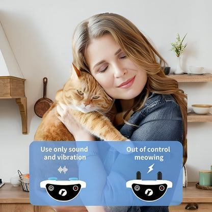 Harmless Adjustable Cat Collar with Remote Controller