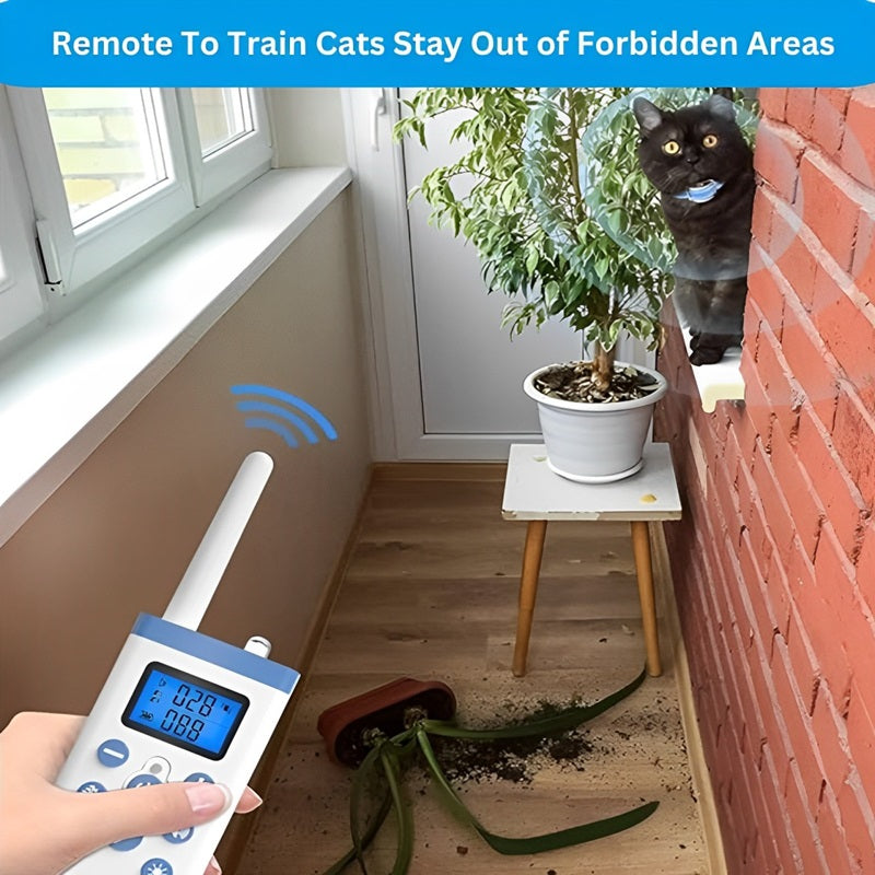 Harmless Adjustable Cat Collar with Remote Controller