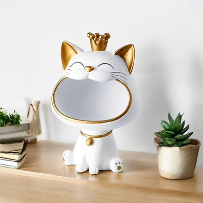 Cute Kitty Ceramic Coin Bank