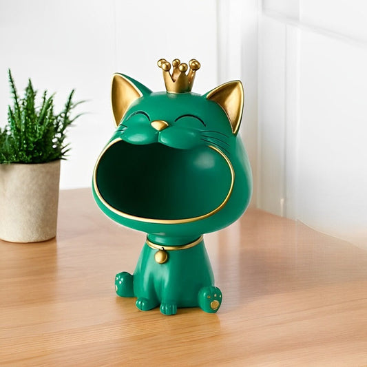 Cute Kitty Ceramic Coin Bank - Luxicro