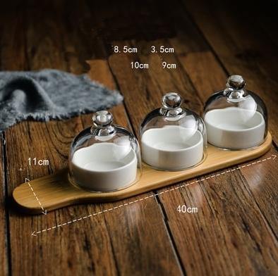 Transparent Round Dinner Serving Plate
