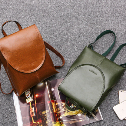 Luxury Genuine Leather Ladies Backpack