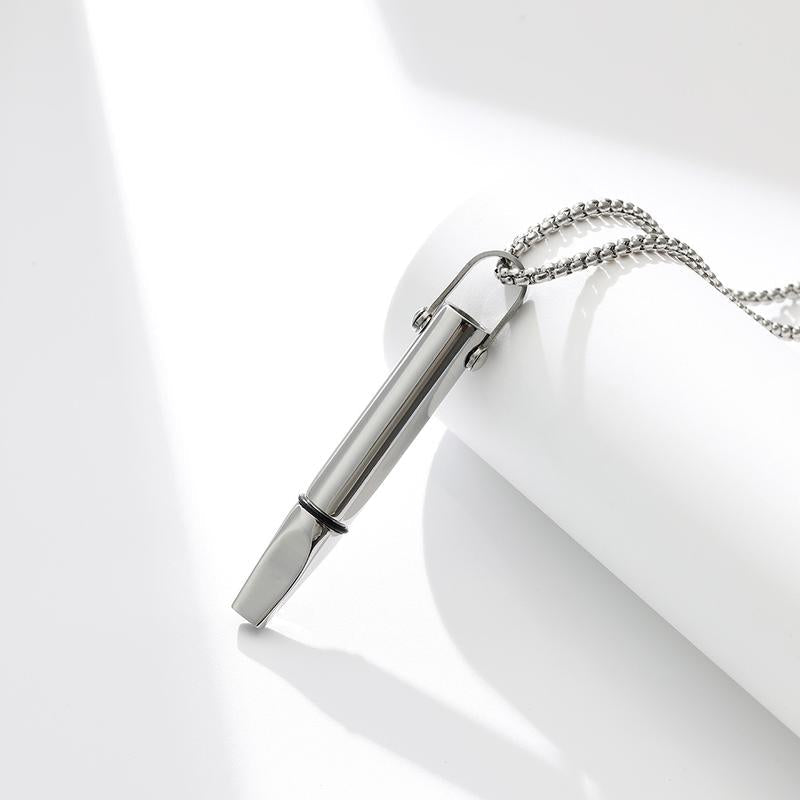 Strong Breathwork Pendant Necklace