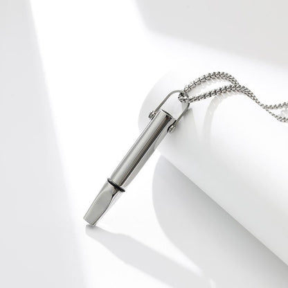 Strong Breathwork Pendant Necklace