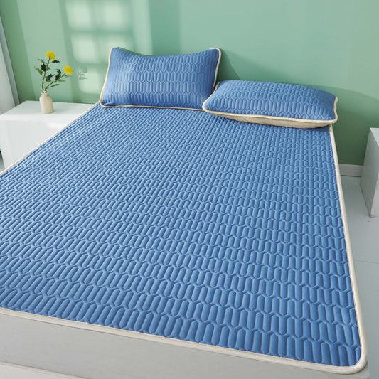 Cool Gel Mattress Topper Set - Ventilated & Portable Bed Pad - Luxicro