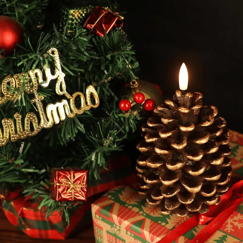 Warm Ambient Table Candle for Home Decor