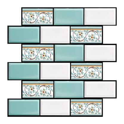 Colorful 3D Wall Art Decals Tiles