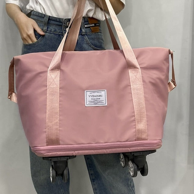 Foldable Insulated Shopping Tote Bag - Luxicro