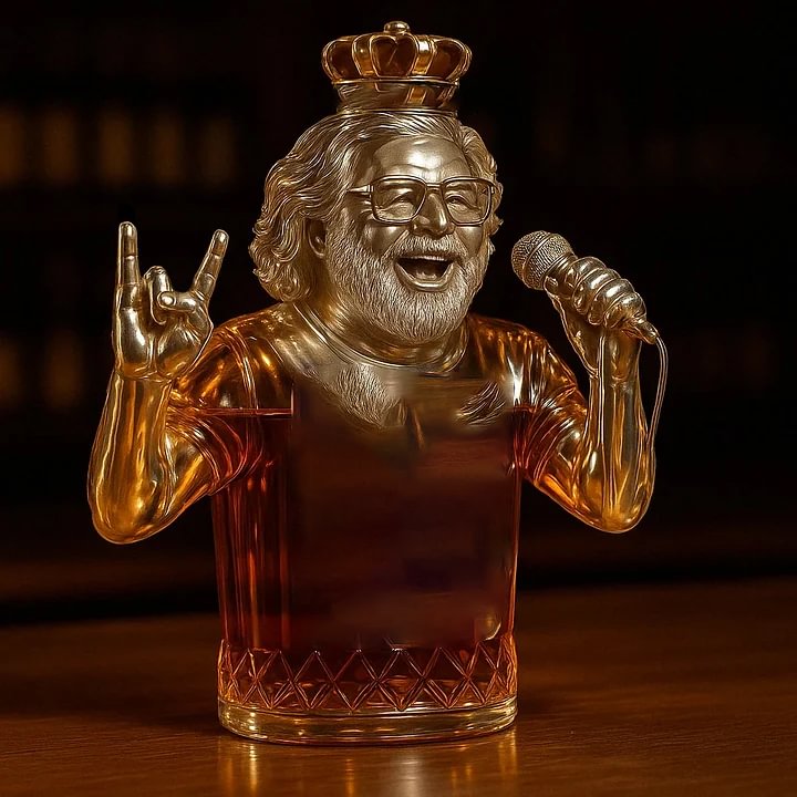 Vintage Jerry Garcia Liquor Decanter