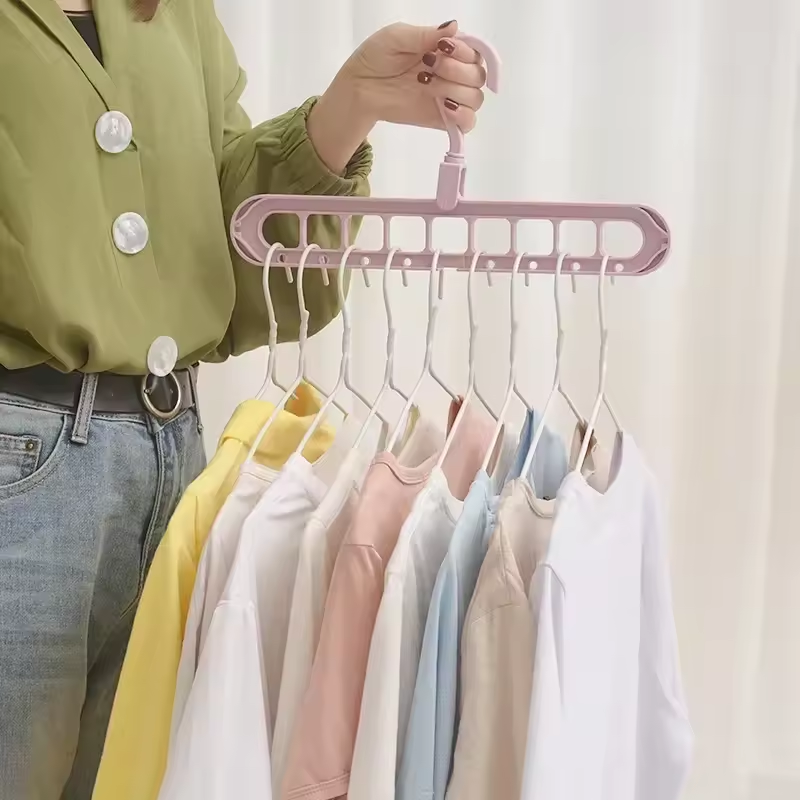 Practical 9-in-1 Multi Hook Organizer