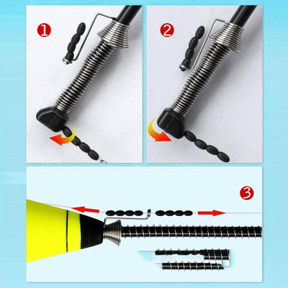 Precise Auto Fishing Float with Durable Carbon Rod