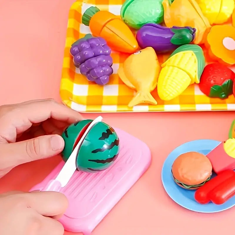 Kitchen Food Play Cutting Set