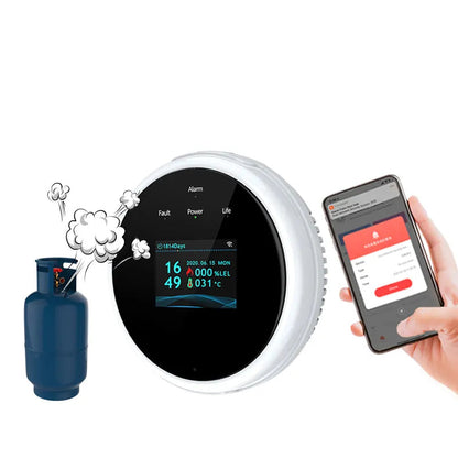 Accurate Gas Leak Detector With Alarm And Digital Screen