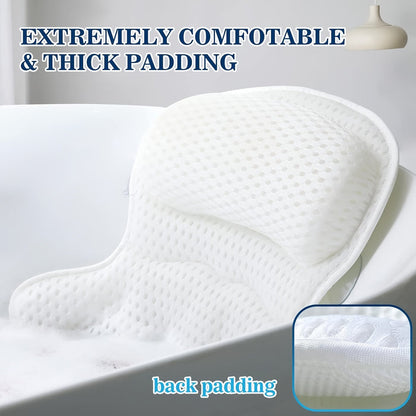 Soft Spa Bath Pillow with Neck Support