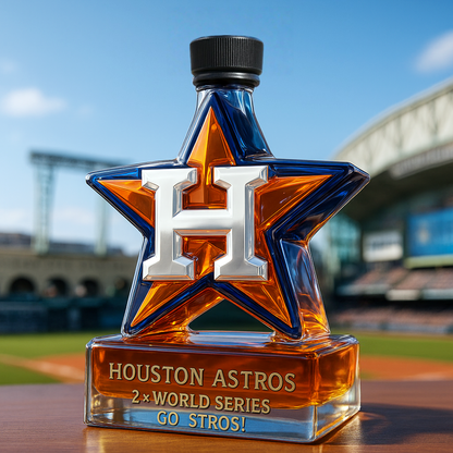 Authentic Astros Team Liquor Decanter