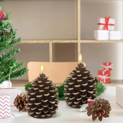 Warm Ambient Table Candle for Home Decor