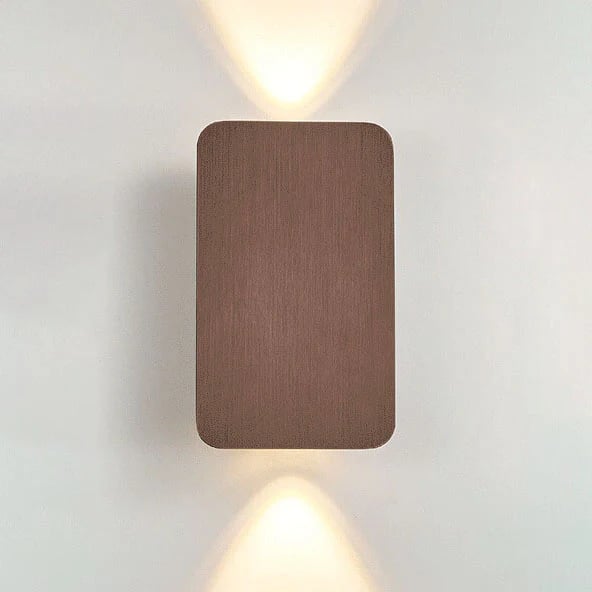 Slim LED Wall Sconce – Contemporary Indoor/Outdoor Light