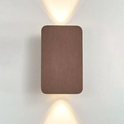 Slim LED Wall Sconce – Contemporary Indoor/Outdoor Light