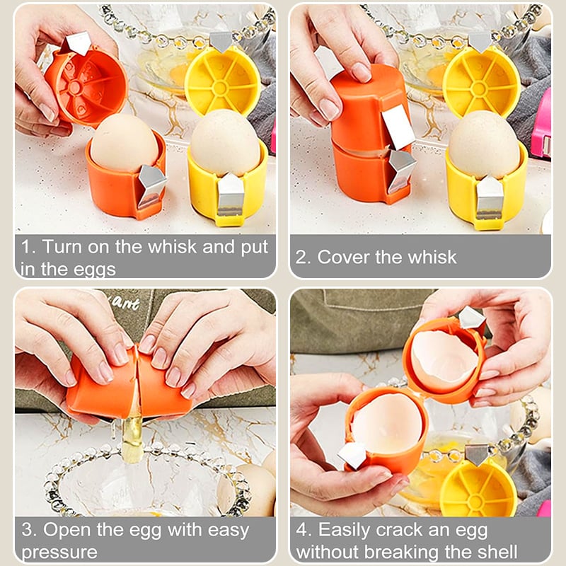 Simple Egg Shell Cracker Tool