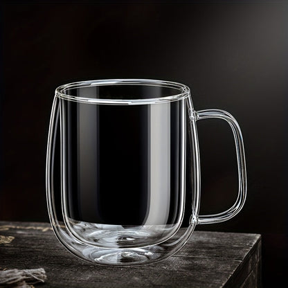 Insulated Double Wall Glass Coffee Mug