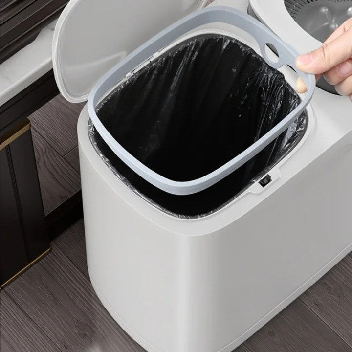 Compact Dual Kitchen Recycling Waste Bin