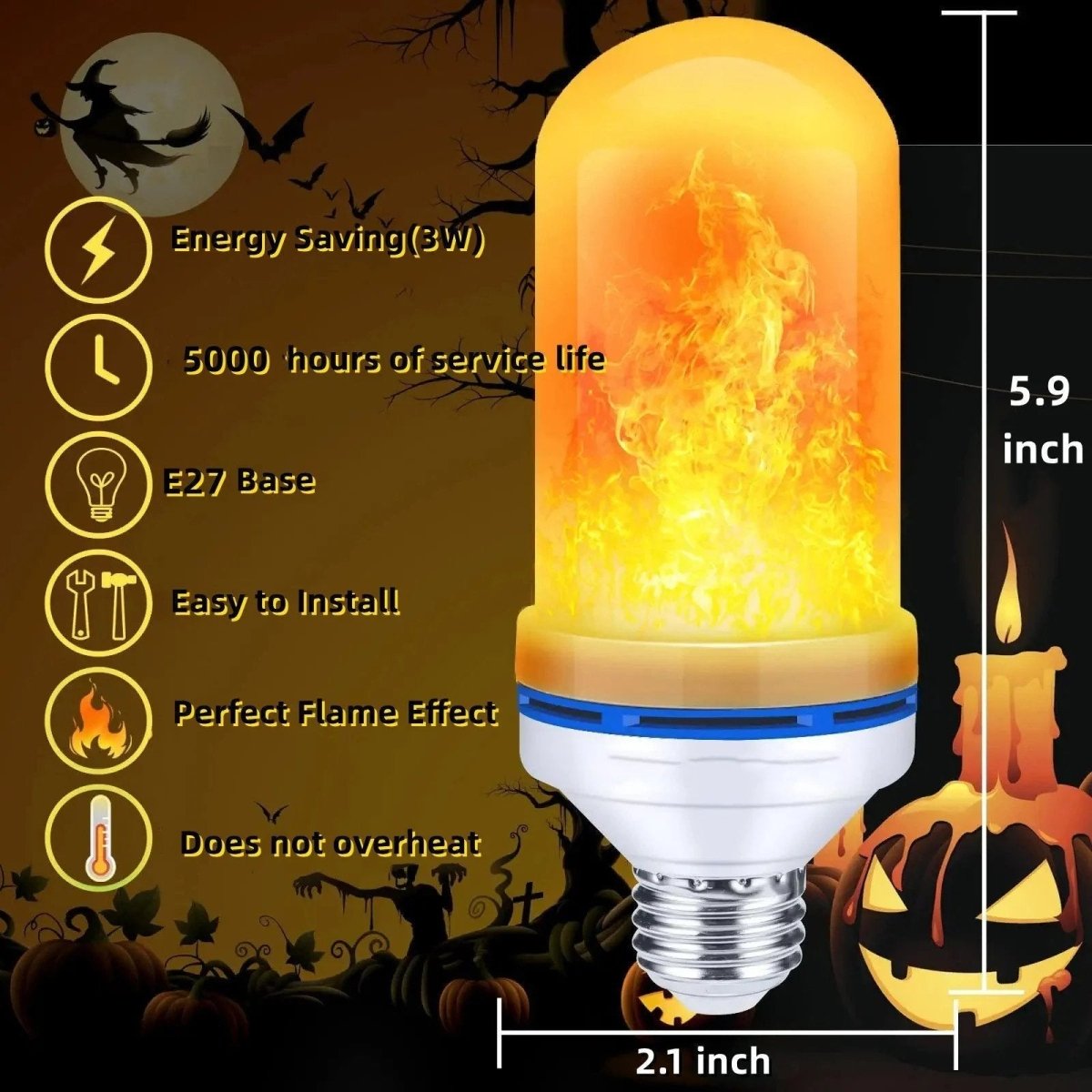 Warm Table Lamp with Soft Gentle Light