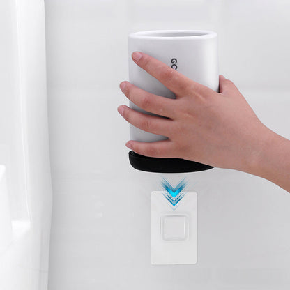 Ergonomic Silicone Toilet Brush with Holder