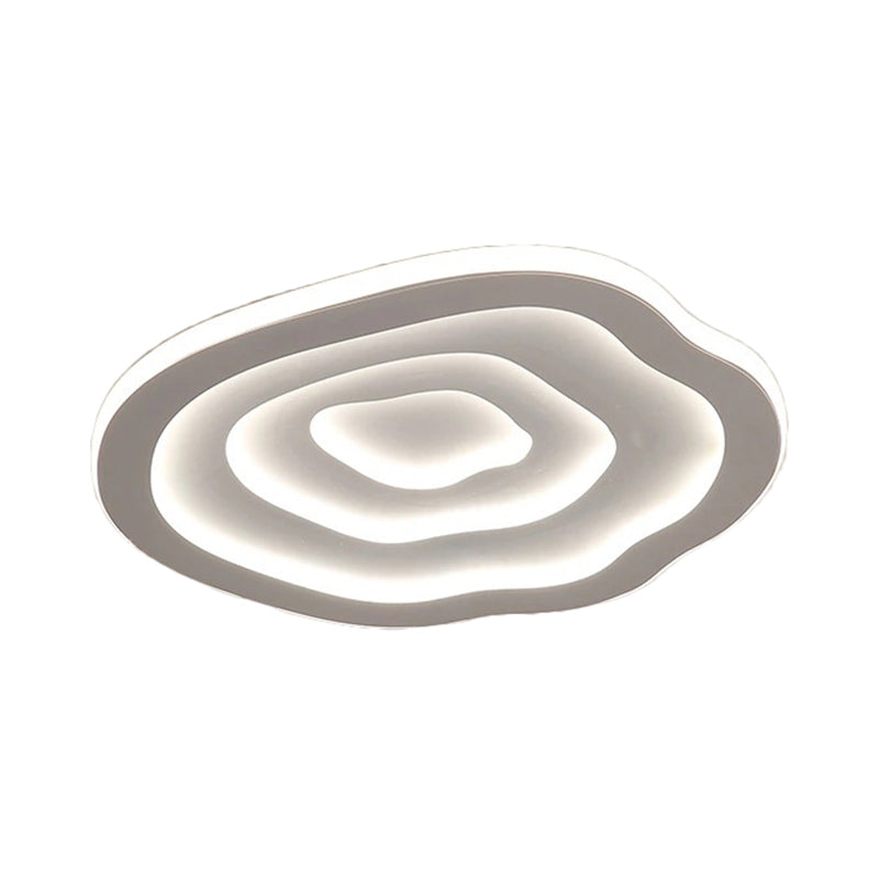 Stylish Glass Ceiling Lamp with Soft LED Lighting