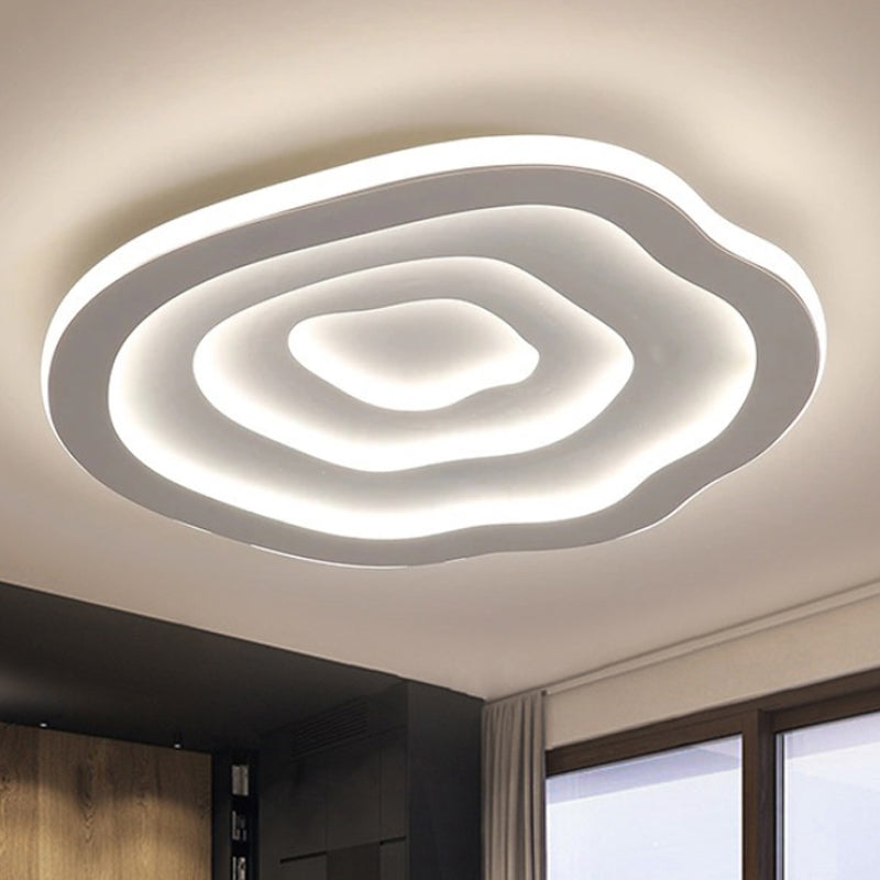 Stylish Glass Ceiling Lamp with Soft LED Lighting