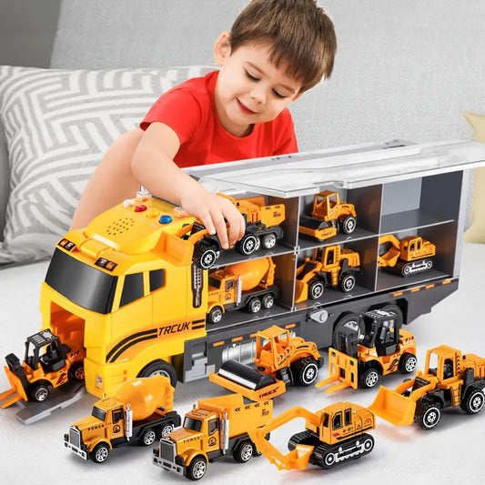 Big Wheel Toy Trucks Playset - Luxicro