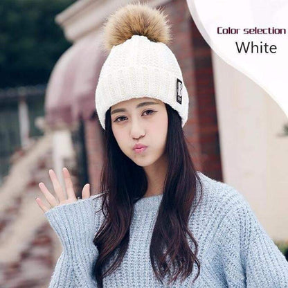 Soft Fuzzy Winter Knit Beanies