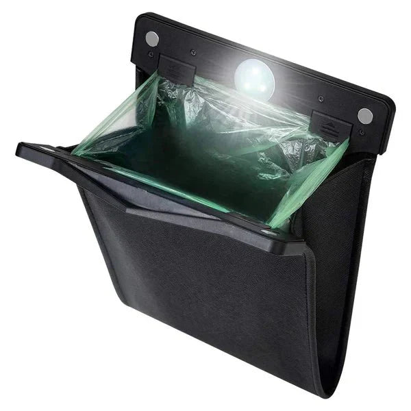 Premium Car Trash Bin - Compact Auto Garbage Container