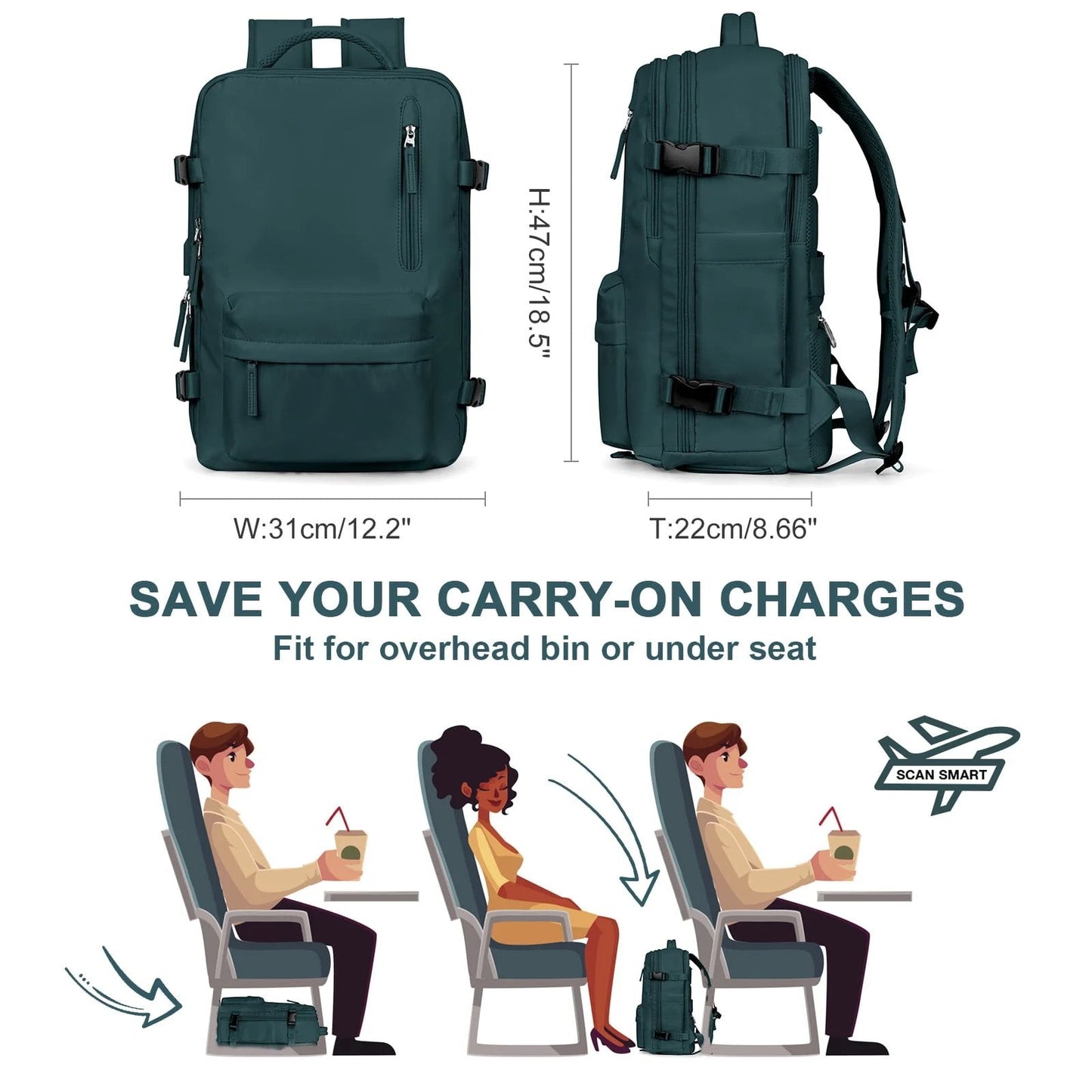 Waterproof Ladies Trekking Daypack