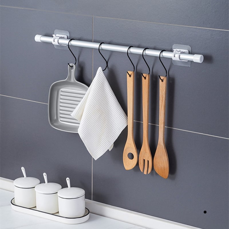 Easy Fit Curtain Rod Brackets (Set of 2) - Luxicro
