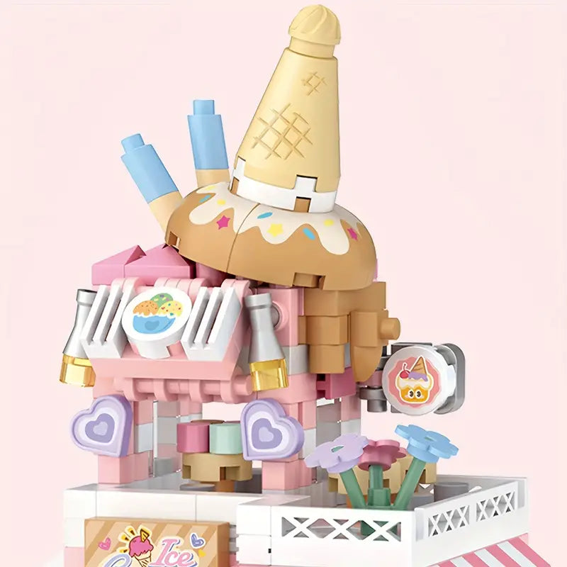Miniature City Building Kit Set