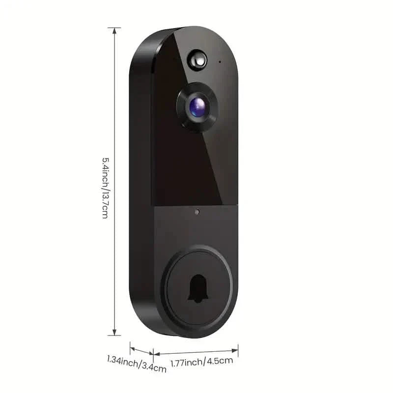 Wireless HD Security Doorbell with Night Vision