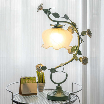 Pretty Rose Gold Desk Lamp