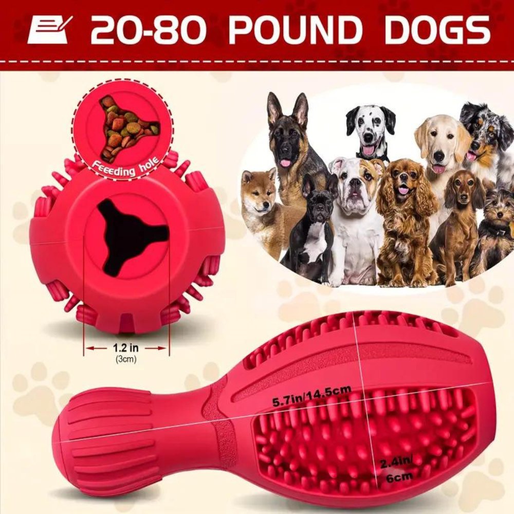 Fun Ball Shaped Dog Chew Toy