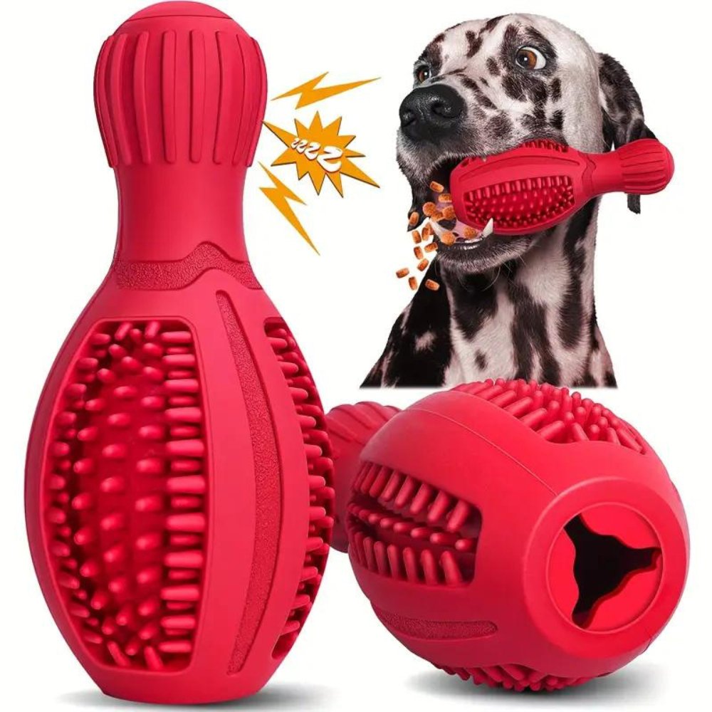 Fun Ball Shaped Dog Chew Toy - Luxicro