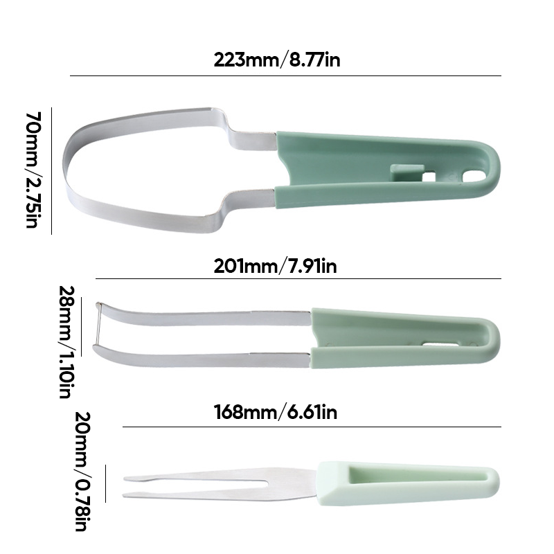 Fast 3-in-1 Melon Slicing Kitchen Tool