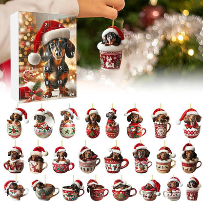 Humorous Pet Advent Calendar Gift Box