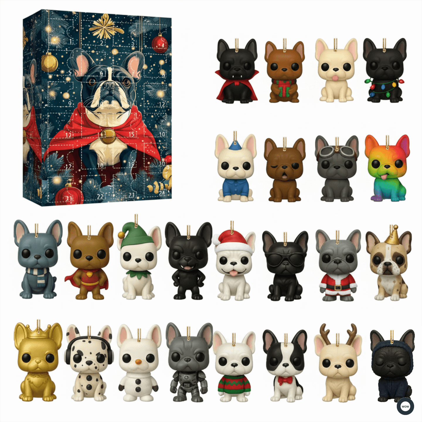Humorous Pet Advent Calendar Gift Box