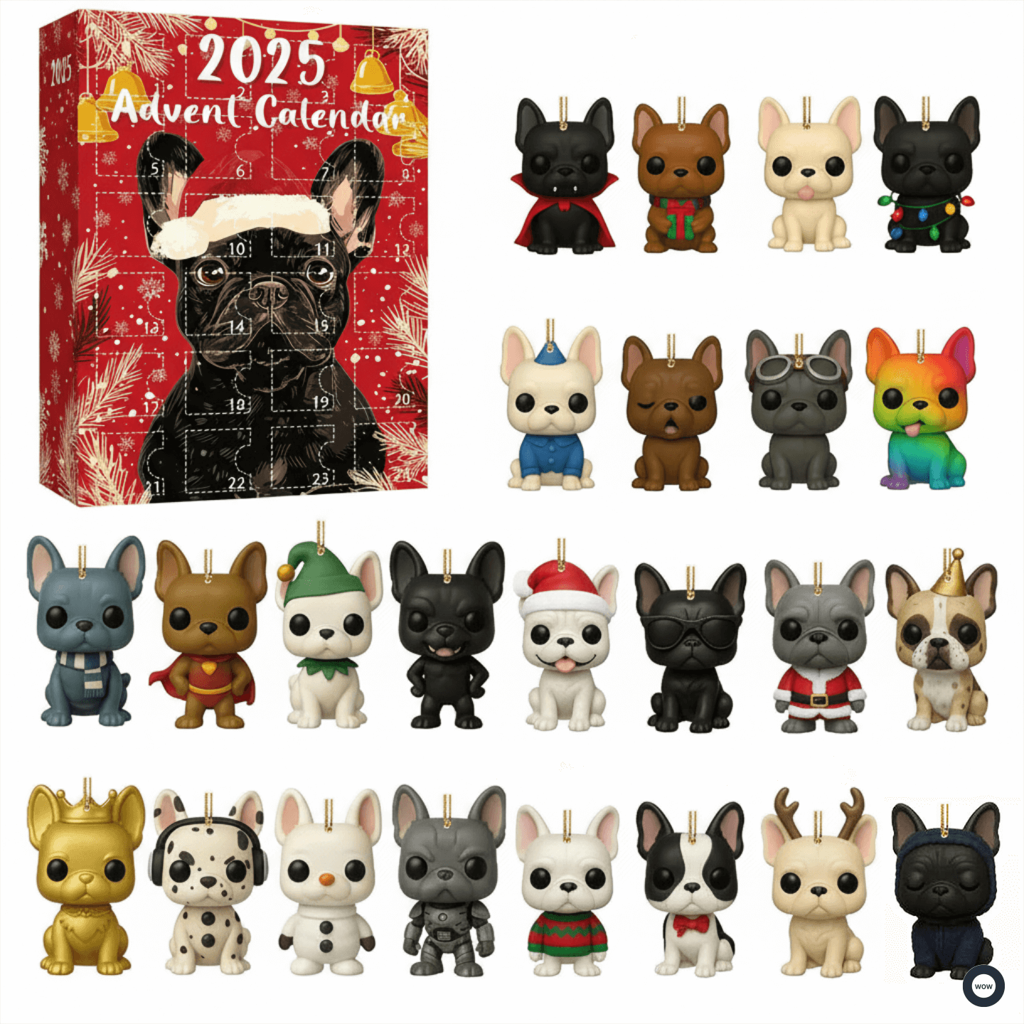 Humorous Pet Advent Calendar Gift Box