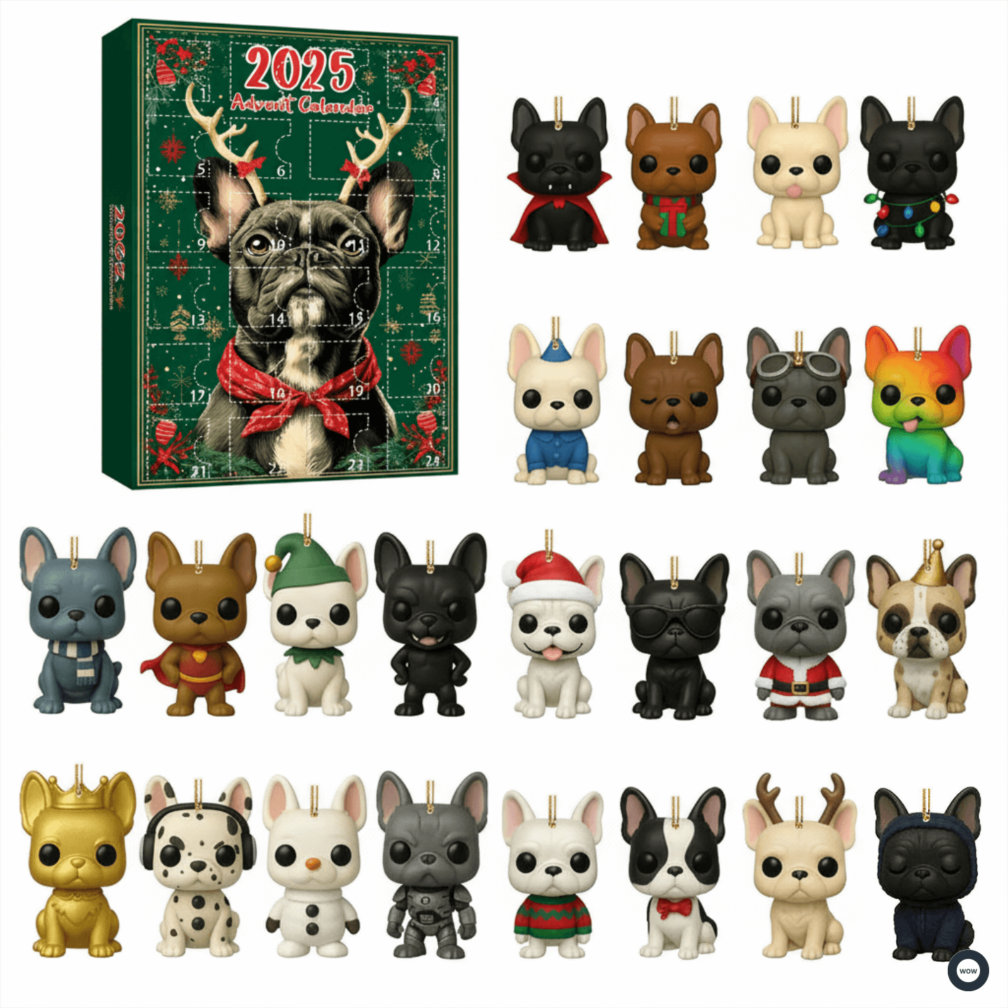 Humorous Pet Advent Calendar Gift Box