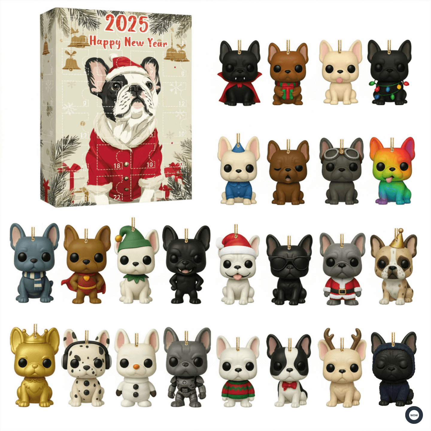 Humorous Pet Advent Calendar Gift Box