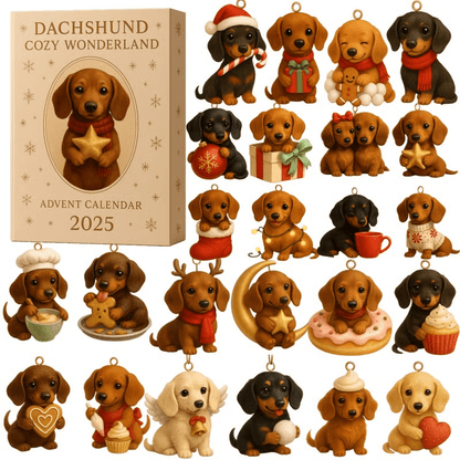 Humorous Pet Advent Calendar Gift Box