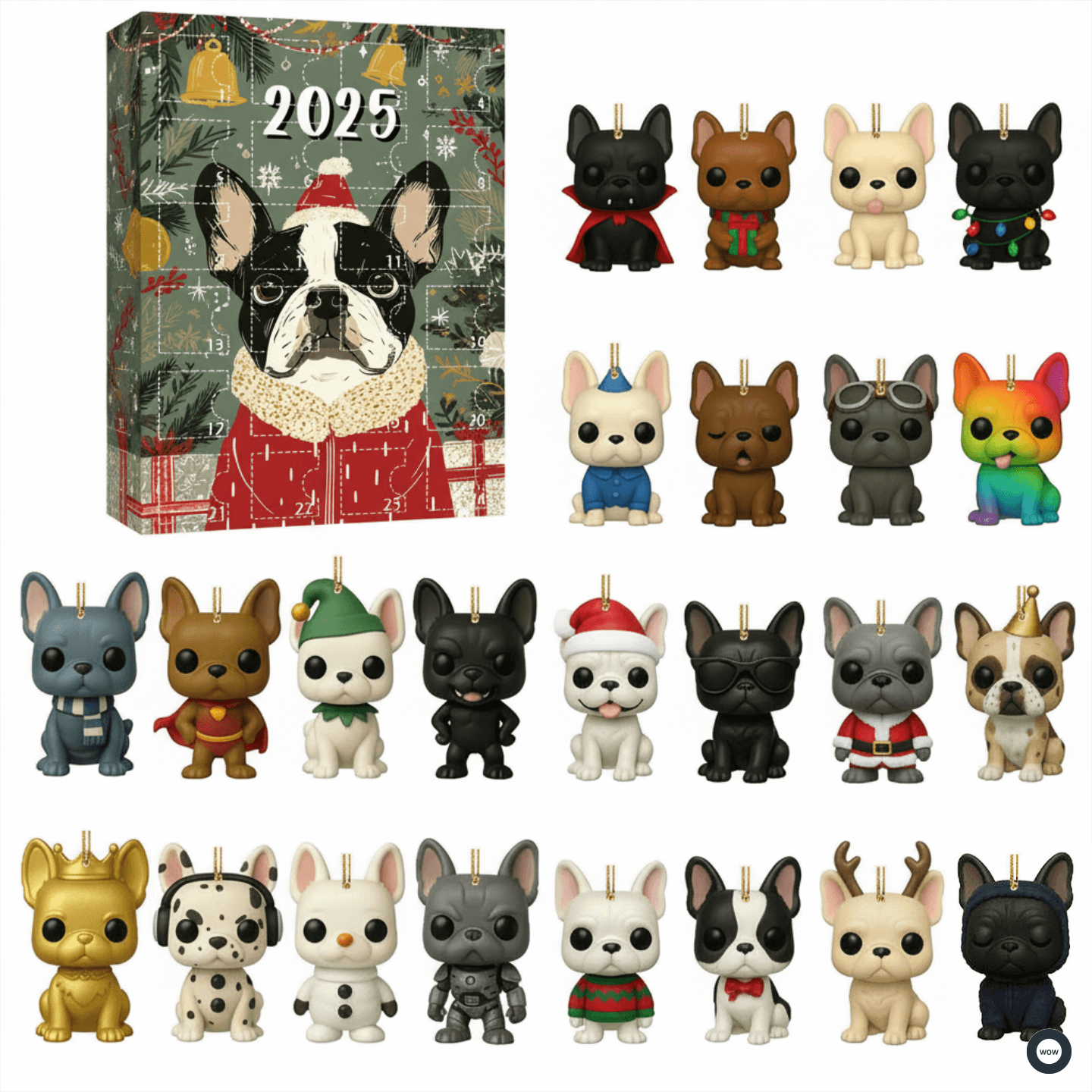 Humorous Pet Advent Calendar Gift Box