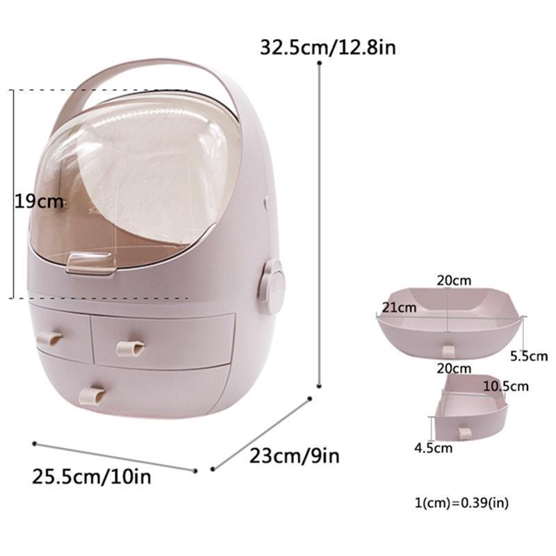 Small Travel Makeup Organizer Box
