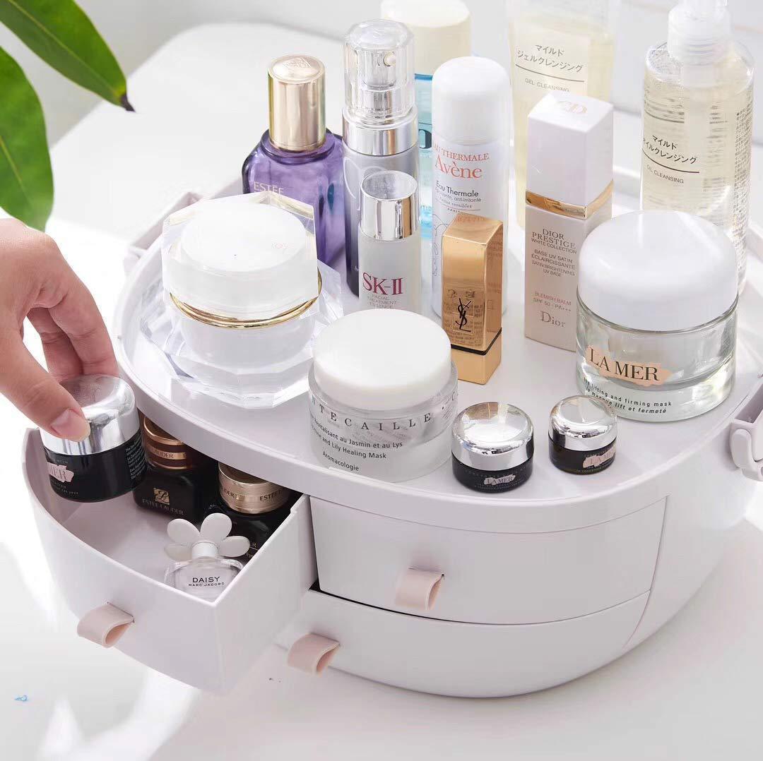 Travel Mini Makeup Organizer Box